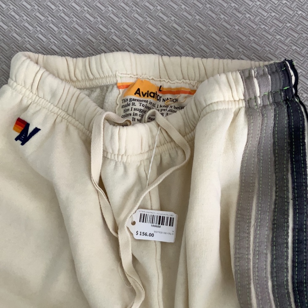 Brand New Aviator Nation Sweat Pants w/ tags.  Size Large